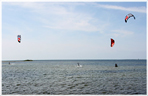 Kitesurfa p Gotland