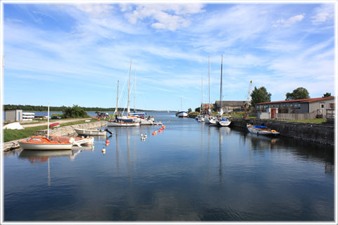 Gotland, Vallevikens hamn - foto: Bernt Enderborg
