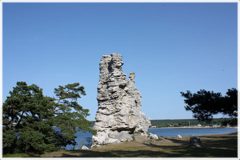 Jungfrun i Lickershamn, Gotlands hgsta rauk