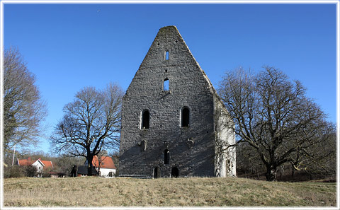S:t Grans kyrka, ruin, Visby
