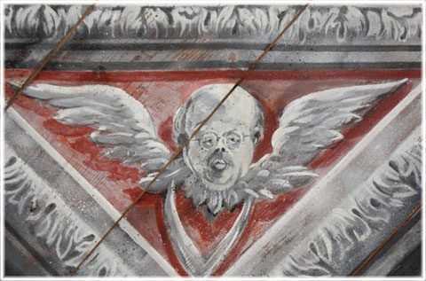 En ängel med glasögon - foto: Bernt Enderborg