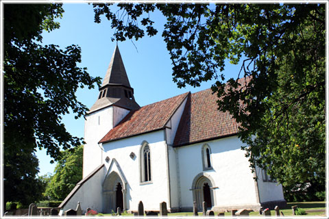 Gotland, Boge kyrka - foto: Bernt Enderborg