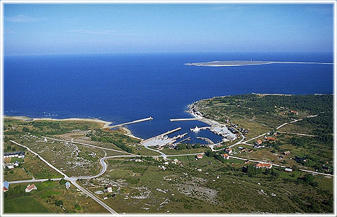 Herrvik, hamn, stergarn, Gotland
