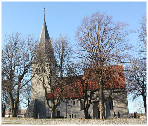 Gotland, Follingbo kyrka - foto: Bernt Enderborg