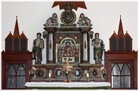 Fr kyrka, altartavla