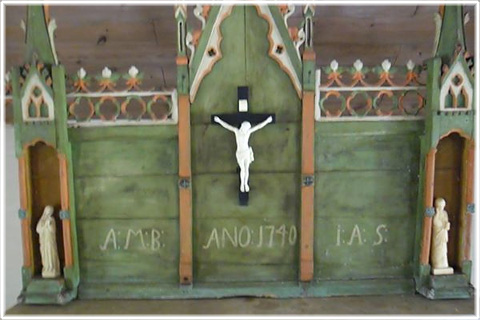 Altartavla, kulhl, Fr kyrka