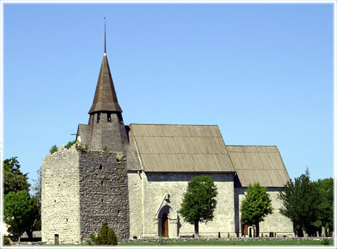 Gotland, Gammelgarn kyrka - foto: Bernt Enderborg