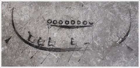 Skepp frn bildsten 400 e.Kr.