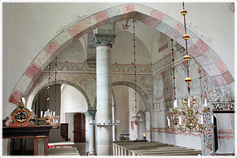 Gothem kyrka, interir