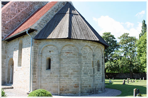 Havdhem kyrka p Gotland, absiden