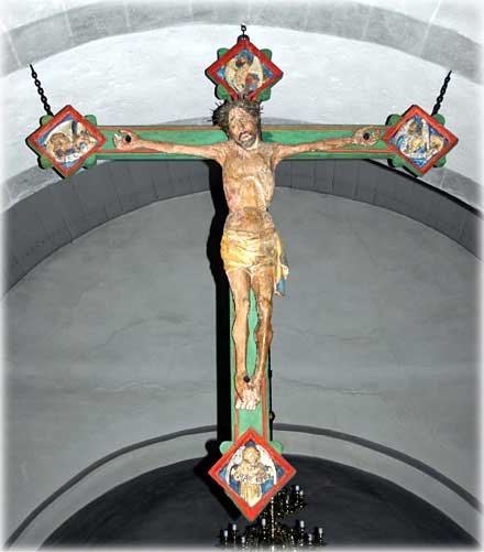 Krucifixet i Havdhem kyrka p Gotland