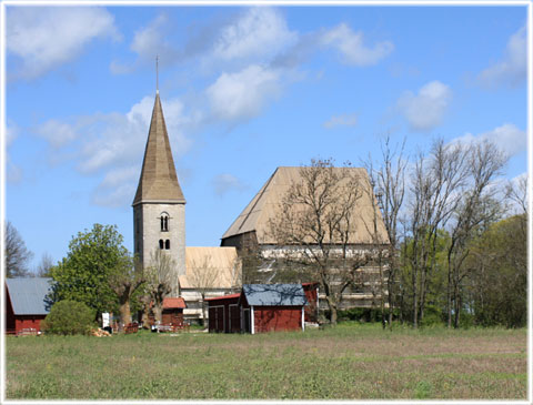 Gotland, Källunge kyrka - foto: Bernt Enderborg