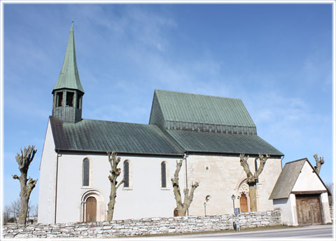 Gotland, Lau kyrka - foto: Bernt Enderborg