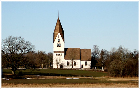 Gotland, Lojsta kyrka - foto: Bernt Enderborg