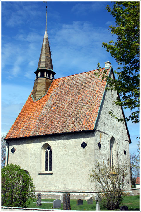 Västergarn kyrka - foto: Bernt Enderborg