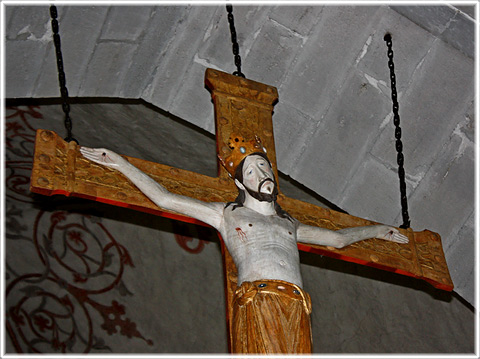 Krucifixet i Vte kyrka p Gotland