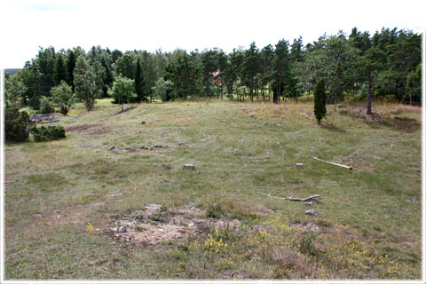 Visbjerg, bronsåldersröse i Garde socken på Gotland
