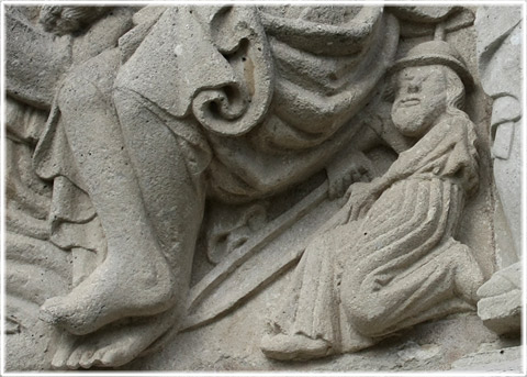 Nikodemos, skulpturer, Stnga kyrka