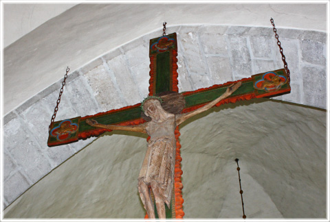 Krucifixet i Vnge kyrka p Gotland