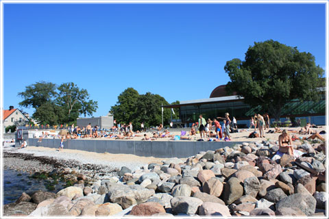 Visby havsbad - foto: Bernt Enderborg