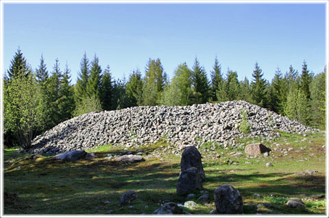 Stenrösen, bronsåldersrösen - foto: Bernt Enderborg
